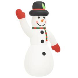 Om de zăpadă gonflabil cu led-uri, 370 cm, 3 image