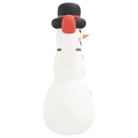 Om de zăpadă gonflabil pentru crăciun cu led-uri, 455 cm, 5 image