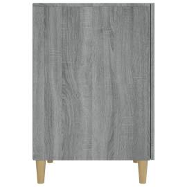Birou, gri sonoma, 140x50x75 cm, lemn compozit, 8 image