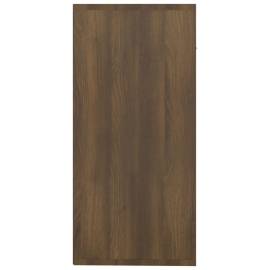 Servantă, stejar maro, 88x30x65 cm, lemn compozit, 5 image
