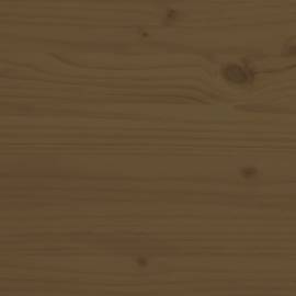 Noptiere, 2 buc, maro miere, 40x34x55 cm, lemn masiv de pin, 10 image