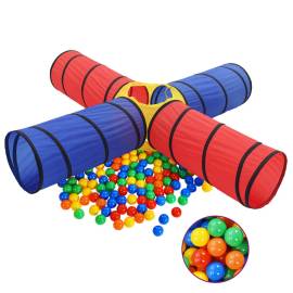 Cort de joacă pentru copii cu 250 bile, multicolor