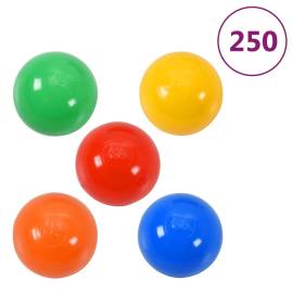 Cort de joacă pentru copii cu 250 bile, multicolor, 10 image