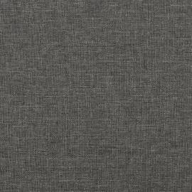 Cadru de pat box spring, gri închis, 90x200 cm, textil, 8 image
