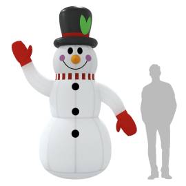 Om de zăpadă gonflabil cu led-uri, 300 cm, 10 image