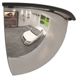 Oglinzi de trafic sfert de cupolă, 2 buc., Ø30 cm, acril, 7 image
