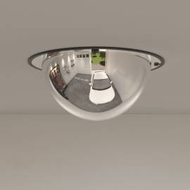 Oglindă de trafic cupolă completă, Ø30 cm, acril