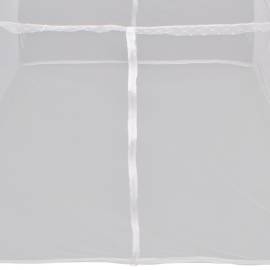 Cort camping, alb, 200x150x145 cm, fibră de sticlă, 6 image