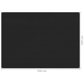 Covor pentru cort, negru, 250x350 cm, 4 image
