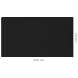 Covor pentru cort, negru, 250x450 cm, 4 image