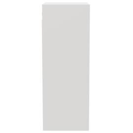 Dulap de perete, alb, 32,5x34,5x90 cm, lemn prelucrat, 10 image