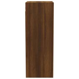 Dulap de perete, stejar maro, 32,5x34,5x90 cm, lemn compozit, 10 image