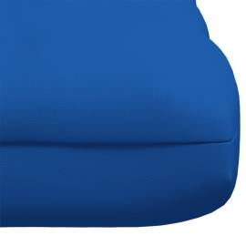 Pernă canapea din paleți, albastru, 120 x 80 x 12 cm, textil, 3 image