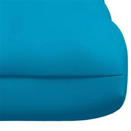 Pernă canapea din paleți, albastru, 120 x 80 x 12 cm, 3 image