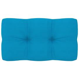 Pernă canapea din paleți, albastru, 70 x 40 x 12 cm, 2 image