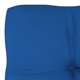 Pernă canapea din paleți, albastru regal, 60x60x12cm, 3 image