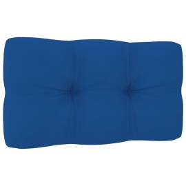Pernă canapea din paleți, albastru regal, 70 x 40 x 12 cm