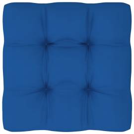 Pernă canapea din paleți, albastru regal, 70x70x12 cm, 3 image
