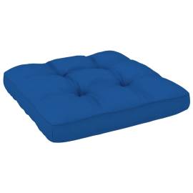 Pernă canapea din paleți, albastru regal, 70x70x12 cm, 2 image