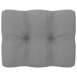 Pernă canapea din paleți, gri, 50x40x12 cm, 2 image