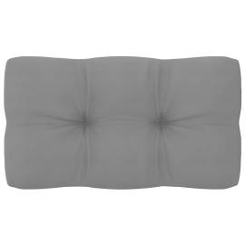 Pernă canapea din paleți, gri, 70 x 40 x 12 cm, 2 image