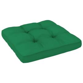 Pernă canapea din paleți, verde, 50x50x12 cm, 3 image