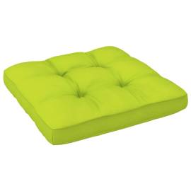 Pernă canapea din paleți, verde, 50x50x12 cm, 2 image