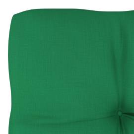 Pernă canapea din paleți, verde, 70x70x12 cm, 4 image