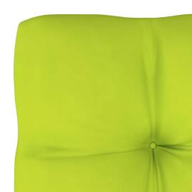 Pernă canapea din paleți, verde aprins, 70x70x12 cm, 4 image