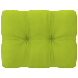 Pernă canapea din paleți, verde crud, 50 x 40 x 12 cm, 2 image
