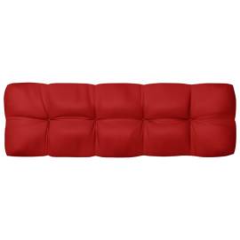 Pernă pentru canapea de grădină, roșu, 120x40x12 cm, textil, 2 image