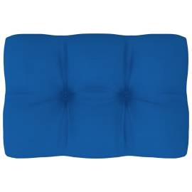 Pernă pentru canapea din paleți, albastru regal 60 x 40 x 12 cm