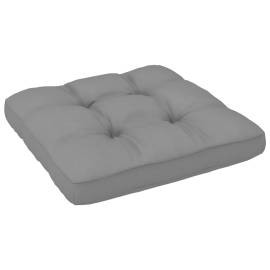Pernă pentru canapea din paleți, gri, 60 x 60 x 12 cm, 2 image