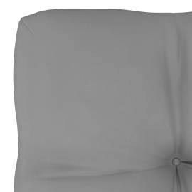 Pernă pentru canapea din paleți, gri, 60 x 60 x 12 cm, 3 image