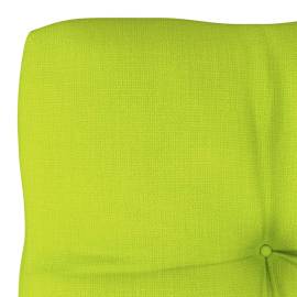 Pernă pentru canapea din paleți, verde aprins, 80 x 80 x 12 cm, 3 image