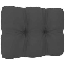 Perne de canapea din paleți, 2 buc., antracit, 5 image