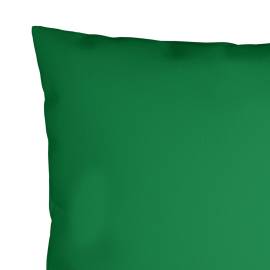 Perne decorative, 4 buc., verde, 50 x 50 cm, material textil, 4 image