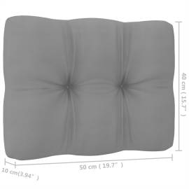 Perne pentru canapea din paleți, 2 buc., gri, 10 image