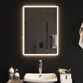 Oglindă de baie cu led, 50x70 cm, 3 image