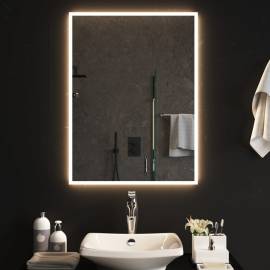 Oglindă de baie cu led, 60x80 cm, 3 image