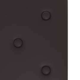 Panouri de perete 12 buc. negru 60x30 cm piele eco 2,16 m², 6 image