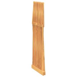 Taburet pliabil, 40x32,5x70 cm, lemn masiv de tec, 5 image