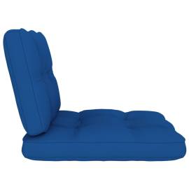 Perne canapea din paleți, 2 buc., albastru regal, 4 image