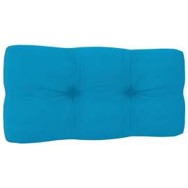 Perne canapea din paleți, 2 buc., albastru, 5 image
