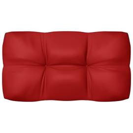 Perne canapea din paleți, 7 buc, roșu, 6 image