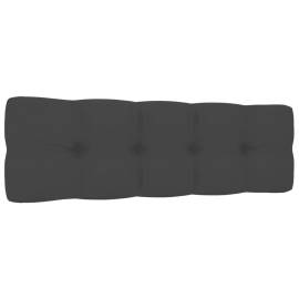 Perne de canapea din paleți, 2 buc., antracit, 7 image