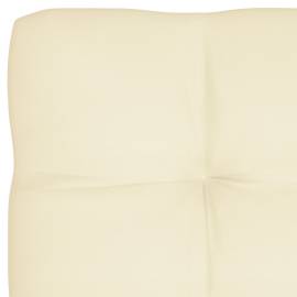Perne de canapea din paleți, 2 buc., crem, 6 image