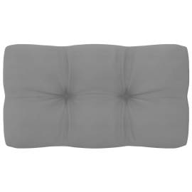 Perne de canapea din paleți, 2 buc., gri, 6 image