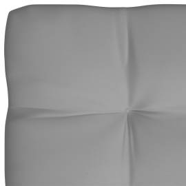 Perne de canapea din paleți, 3 buc., gri, 7 image