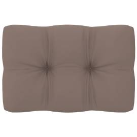Perne pentru canapea din paleți, 2 buc., gri taupe, 5 image